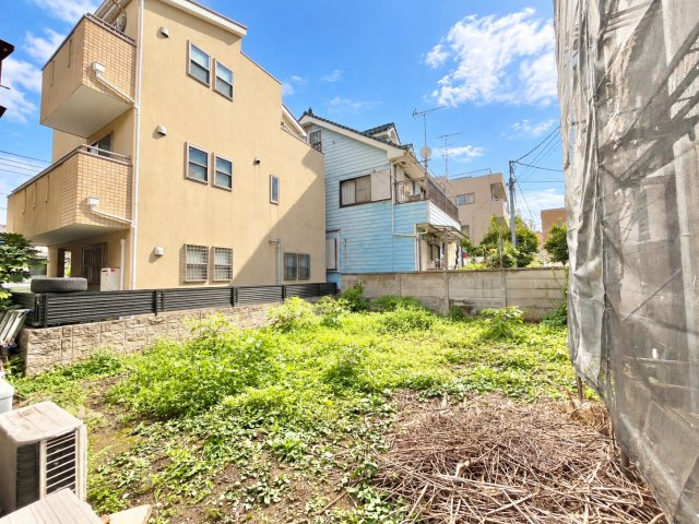 板橋区栄町　建築条件無し売地の外観|2026.10.04撮影

現地ご見学希望・資料請求などお気軽にお問い合わせ下さい！
03-5990-5201