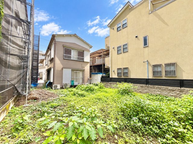 板橋区栄町　建築条件無し売地の外観|2026.10.04撮影

現地ご見学希望・資料請求などお気軽にお問い合わせ下さい！
03-5990-5201