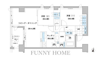 【間取り】 | ガーデニエール砧レジデンス