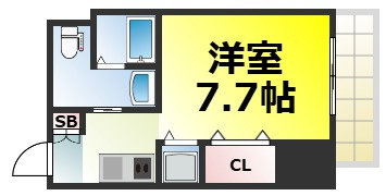 【間取り】 | コーラルポワント難波WEST 仲介手数料無料