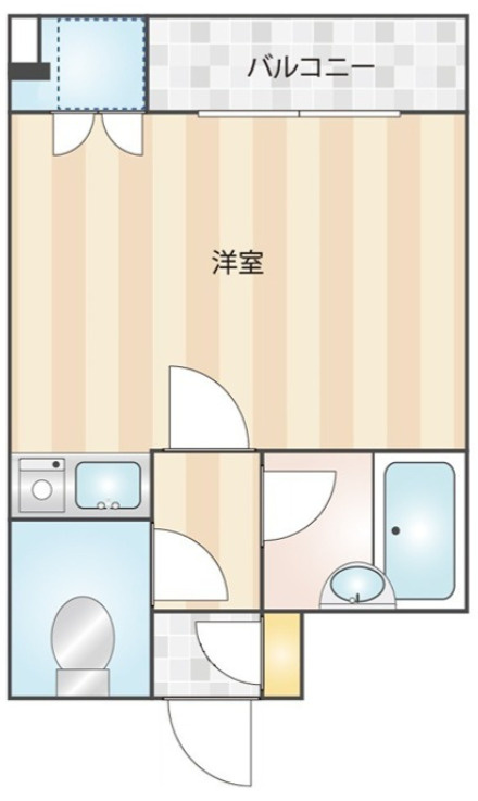 中野区江古田４丁目の賃貸マンションの間取り