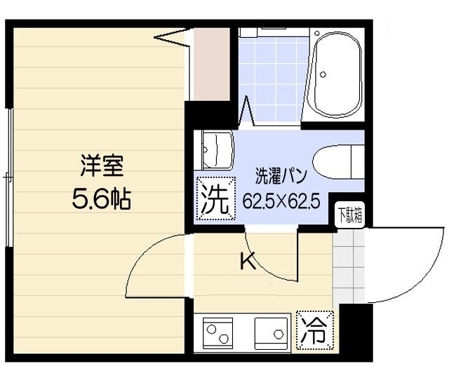 エクセラン吾妻橋の間取り|間取りです。