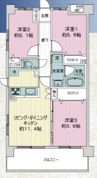ライオンズマンション練馬北町の間取り