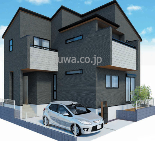 【新築分譲住宅】ふじみ野市南台第三の外観パース