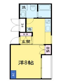 キャステリーノ三宿の間取り