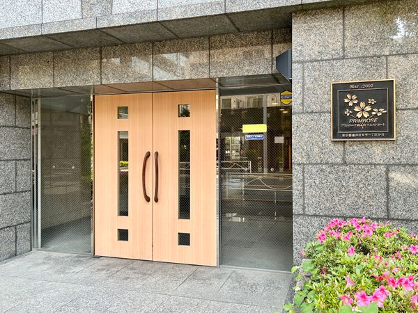 プリムローズ錦糸町ウエストコートのエントランス|プリムローズ錦糸町ウエストコート：オートロック付きマンションです！