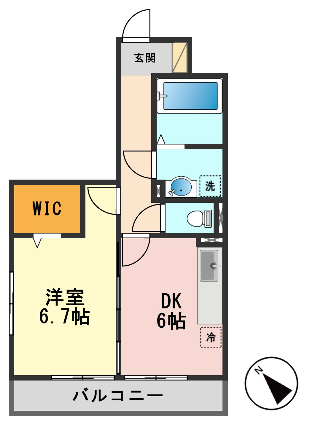 ブランエールの間取り