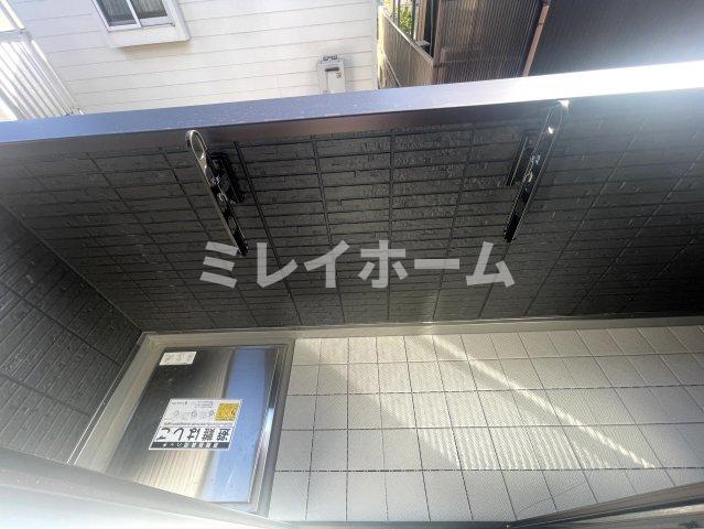 ネオアイリス大森のバルコニー