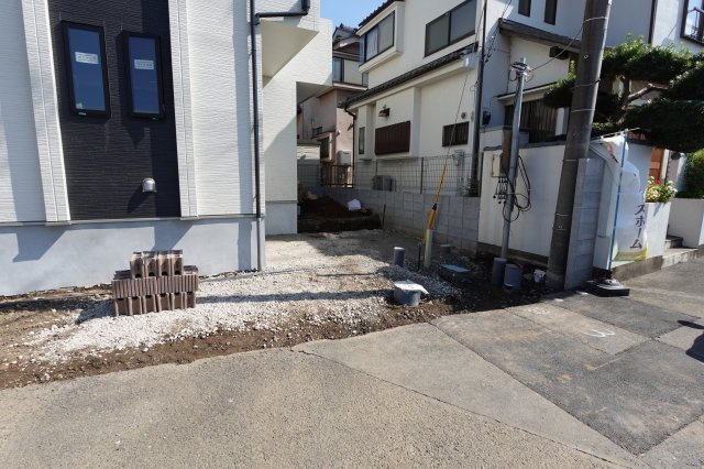 川越市上野田町　3LDK+カースペース付き　新築戸建ての駐車場