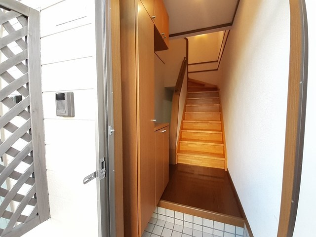 クールブラーシェＢの玄関