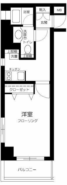 プレール中延の間取り
