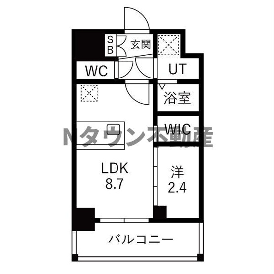 【間取り】 | メイクス岩塚EAST | 間取りです。