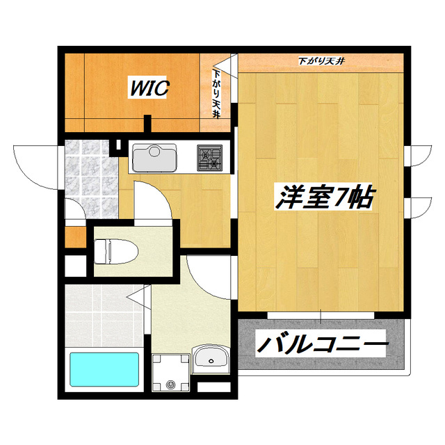 Ｔ・Ｈ南小岩の間取り|人気のバス・トイレ・洗面台独立。