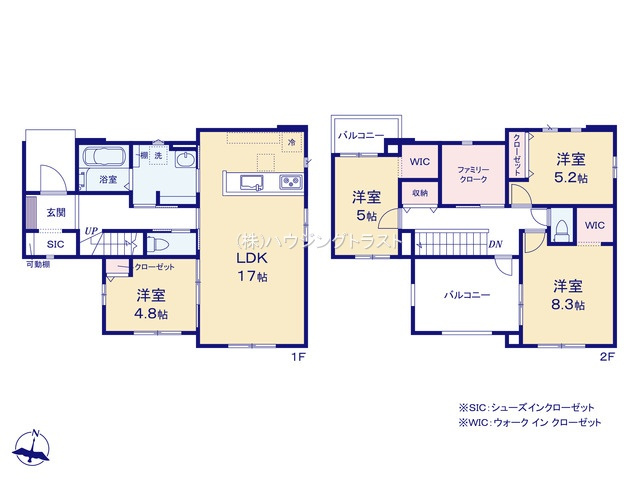 仲介手数料無料　KIS所沢市中新井12期・新築全1棟