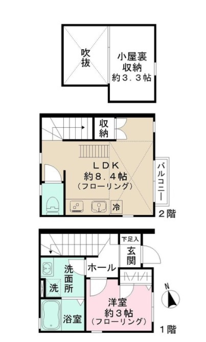 ディアコート松戸の間取り