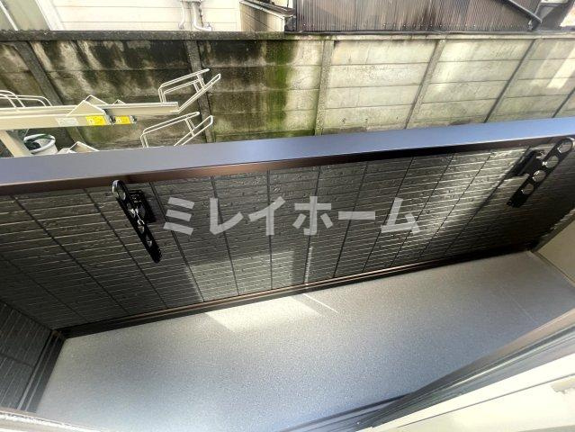 ネオアイリス大森のバルコニー