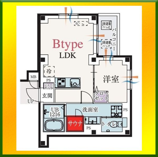 【間取り】 | b’CASA東伏見