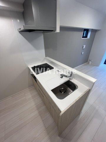 台東区北上野２丁目の賃貸マンションのキッチン