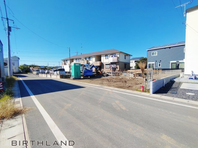 新築戸建・新築建売　太田市市場町第8　毛里田小・毛里田中の前面道路含む現地写真