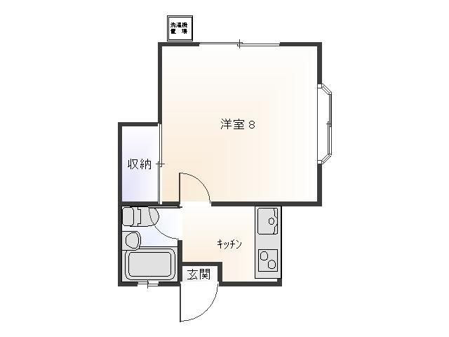 【間取り】 | トミ　ハイツ
