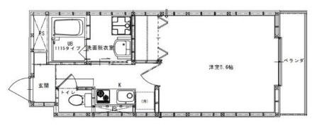 サングレース練馬の間取り