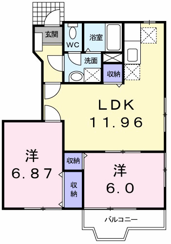 【間取り】 | ラ　エスペランサ