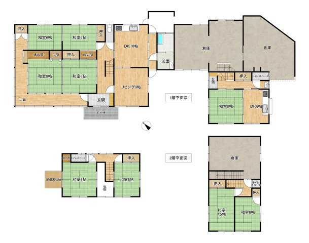 廿日市市宮内字東谷 中古一戸建ての間取り