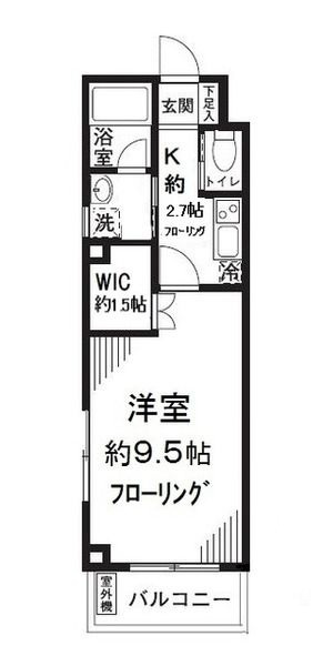 レオ参拾七番館の間取り|間取りです。