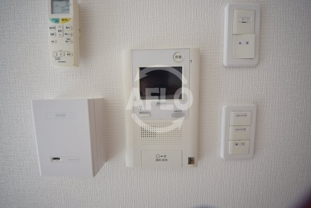 クレアツィオーネ上本町のセキュリティ|クレアツィオーネ上本町　TVモニター付きインターホン