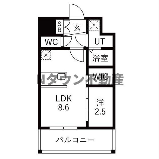 【間取り】 | メイクス岩塚EAST