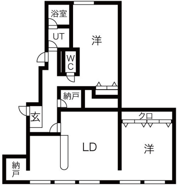戎阿波座ビルの間取り