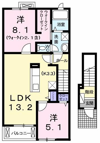 【間取り】 | ソレイユⅡ