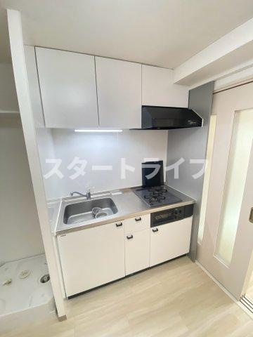 大阪市淀川区西中島３丁目の賃貸マンションのキッチン