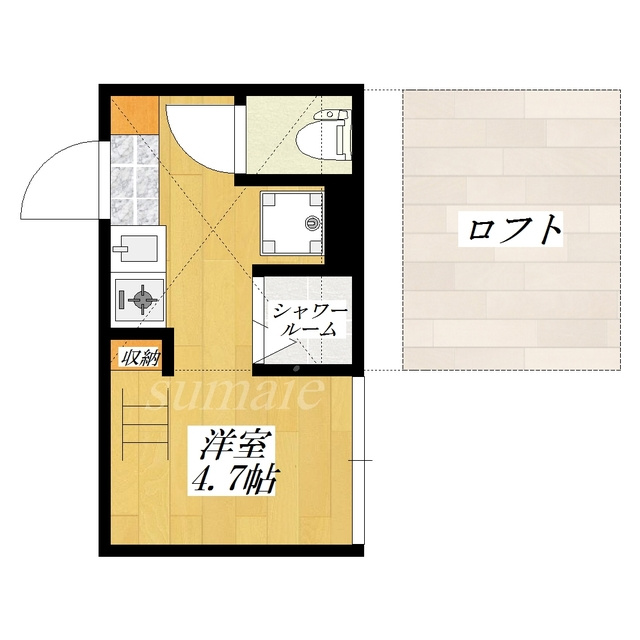 Faunaの間取り|フローリングのお部屋です！