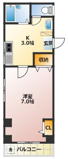 【間取り】 | クレールときわ