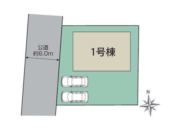 ブルーミングガーデン  水戸市千波町　6期　限定1棟！の前面道路含む現地写真|並列駐車可能なカースペースを確保。毎日のお車の出し入れがストレスなく行えます！
お問い合わせはHPから、またお電話でも、お気軽にどうぞ。