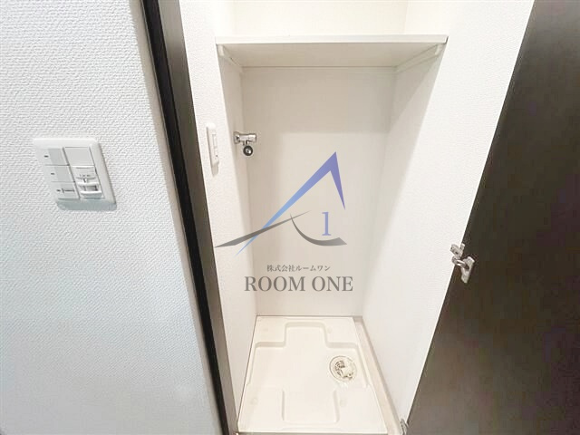 コンシェリア御茶ノ水の設備|洗濯機置き場です。