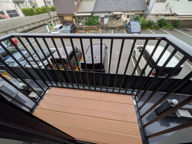 EBISUⅡのバルコニー