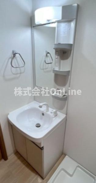 H-maison平野WEST2の独立洗面台