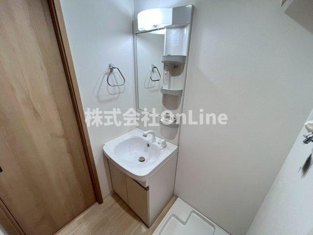 H-maison平野WEST2の洗面所
