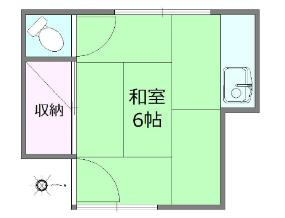 【間取り】 | アキヅキ荘