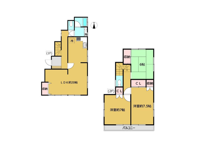 【間取り】 | 大谷町中古戸建 | 3つの居室とゆとりあるLDKを備えた3LDKの中古戸建。家族が集まるリビングと個室のバランスがよい間取りです。木のぬくもりを感じるリビングで、家族の絆を深める温かな暮らしを。ぜひ現地でご覧ください。