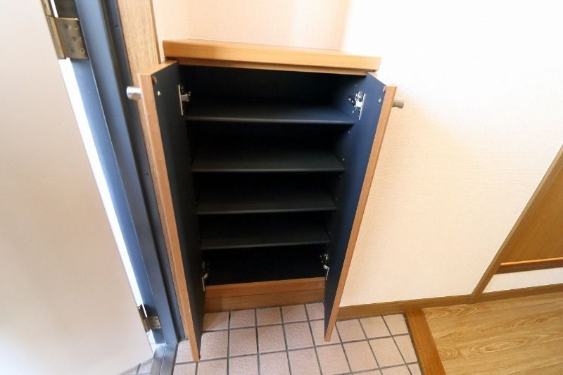チャームテラス222Wの収納|専用の収納スペースです