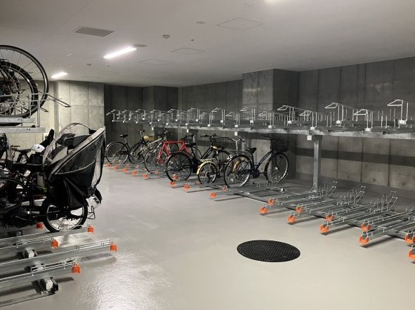 【駐輪場】 | クラッシィタワー新宿御苑