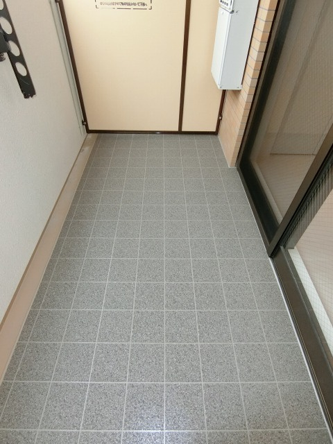 Luxe布施北Ⅰのバルコニー