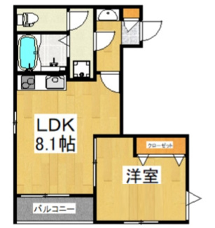 【間取り】 | IO | 間取りです。