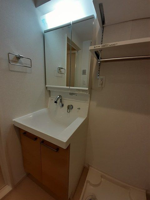 アンジュの洗面所
