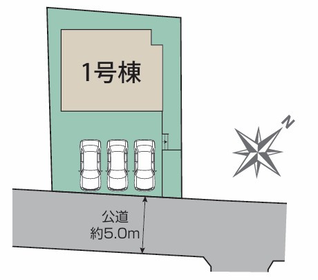 【区画図】 | blooming garden深谷市緑ケ丘　新築住宅