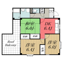 【間取り】 | サントップタウンズ　3