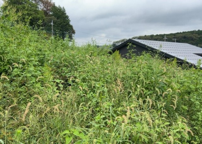 【外観】 | 愛名売地 | 土地の形が極端に長細かったり、狭小地、あるいは道路との高低差がある傾斜地だった場合、後々売ろうとしても買い手がつかない場合もあります。後々、売却することになった時に価値の下がらない土地を選びましょう。